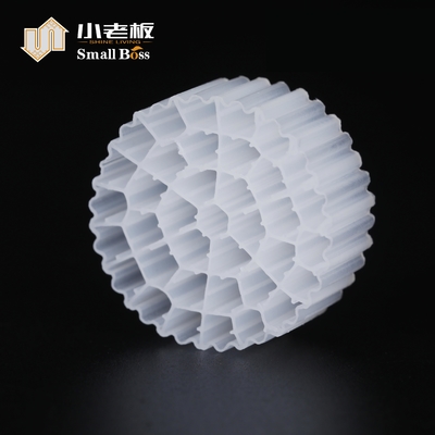 comprare Materiale PE37 HDPE Bioplastica bianca Mbbr Biofiltro per il trattamento delle acque reflue online manufacture
