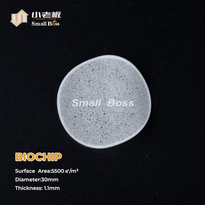comprare White Color Mbbr Filter Media with Virgin HDPE Material Ras Biochip online manufacture