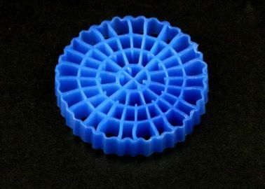 comprare Pesci da stagno di acquario colore blu MBBR vettore galleggiante grande superficie >1200M2/M3 tecnologia SBR 25*4mm media online manufacture