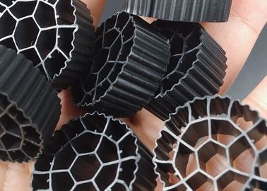 comprare Colore nero K3 MBBR Portatore di filtri per il trattamento dell'acqua industriale 25*10 mm online manufacture