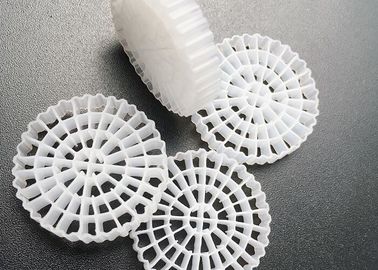 comprare 25*5mm Biofiltro K5 MBBR Slice Media Bioballe galleggianti per l'allevamento di pesci online manufacture