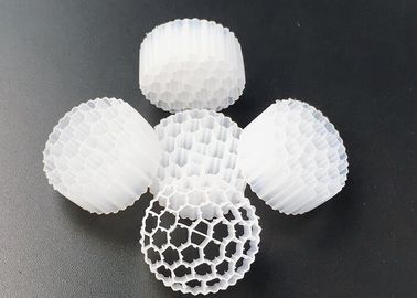 comprare Medi filtranti MBBR di formula speciale con materiale HDPE vergine e colore bianco nero per RAS online manufacture