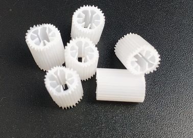 comprare MBBR Bio Media Pesante Dimensioni 5*10mm Bianco Vergine Materiale HIPS Biocella di plastica Per il trattamento online manufacture