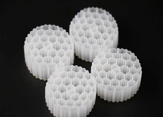 comprare Bianco Materiale Hdpe 38 fori MBBR Portatore vergine PE online manufacture