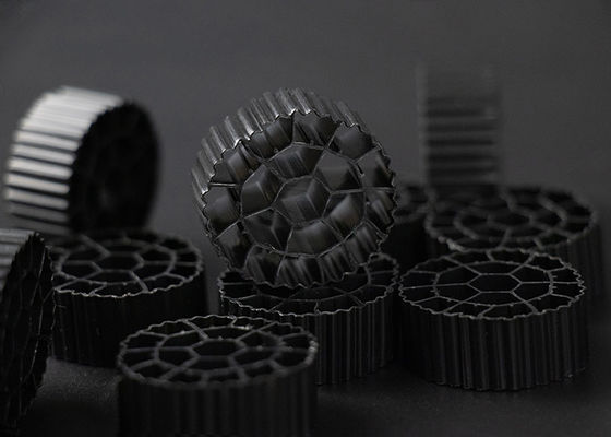 comprare 25 mm X 10 mm Dimensione Filtro di plastica Media vergine HDPE Materiale MBBR Bio Balls online manufacture