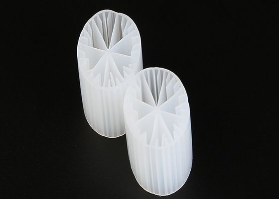 comprare Materiale plastico MBBR Bio Media Virgin HDPE E Bianco 15*15mm Dimensione per l'acqua online manufacture