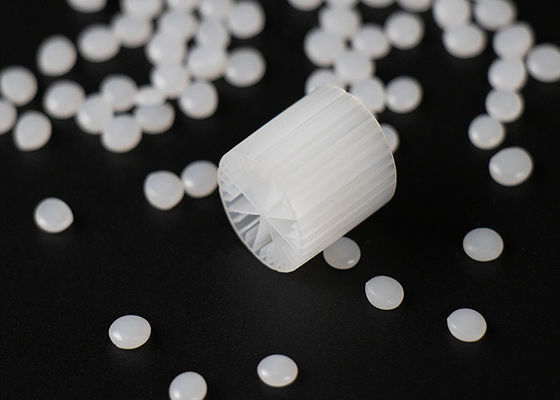 comprare PE09 bianco 15*15mm MBBR Trattamento dell'acqua per serbatoi anaerobici online manufacture