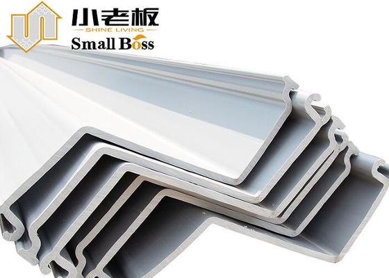 comprare Pile di fogli di vinile in PVC di colore grigio Protezione contro le inondazioni personalizzata Estrusione di tipo Z online manufacture