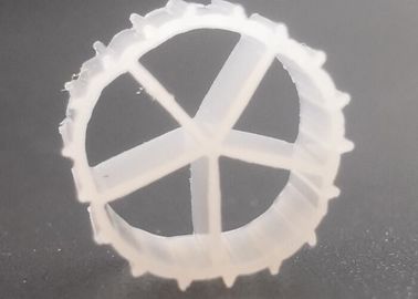 Materiale HDPE vergine MBBR Bio Media 10*7mm Dimensione per una lunga durata di vita