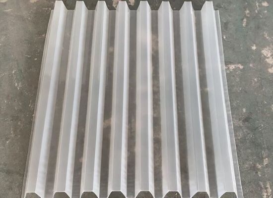 Trattamento dell'acqua Settler Tube Lamella Media 100% Virgin PVC Pp Mateial