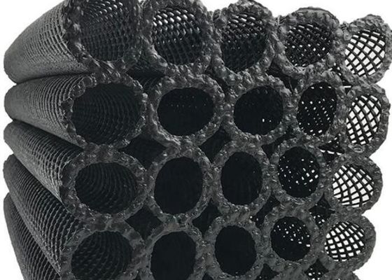 Bio Block Hdpe Plastic Piping Media Per Il Trattamento D'Acqua Nero Colore Caldo Per L'Acquicoltura