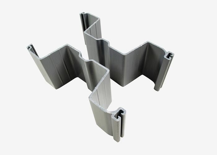 Plastico UPVC Pvc fogli di impilazione per diga di mare costruzioni civili colore grigio