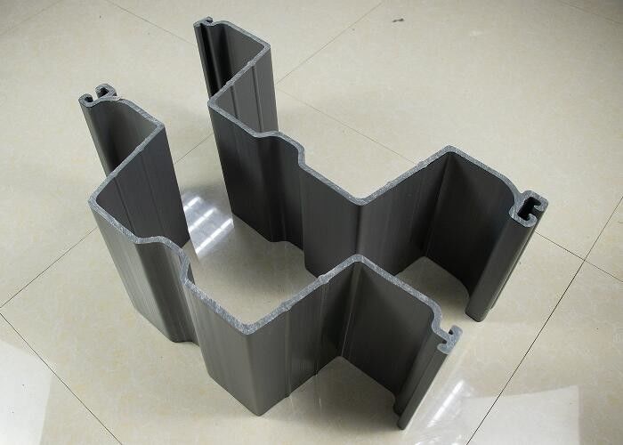 Plastico UPVC Pvc fogli di impilazione per diga di mare costruzioni civili colore grigio