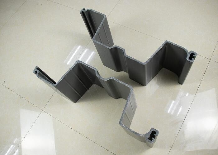 Plastico UPVC Pvc fogli di impilazione per diga di mare costruzioni civili colore grigio