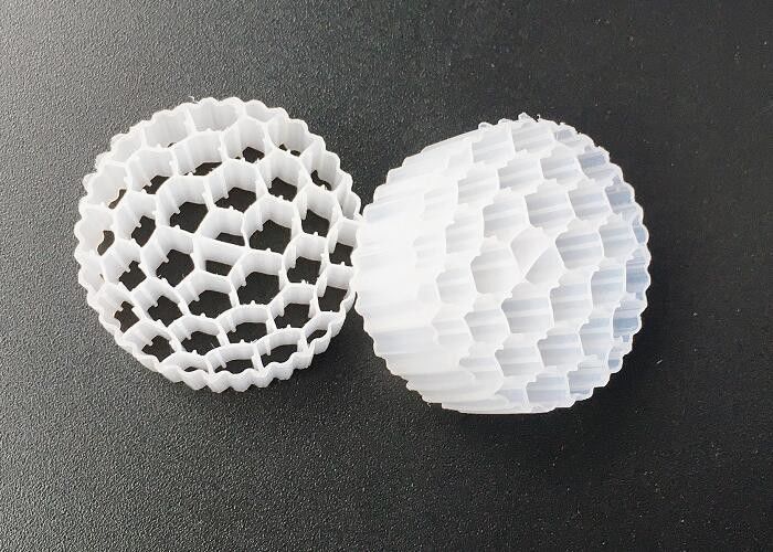 Activecell Biotube MBBR Plastic Filter Media Bianco Colore 800m2/M3