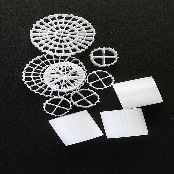 Materiale HDPE K1 Medi filtro con dimensioni di 12 mm x 9 mm e colore bianco per RAS