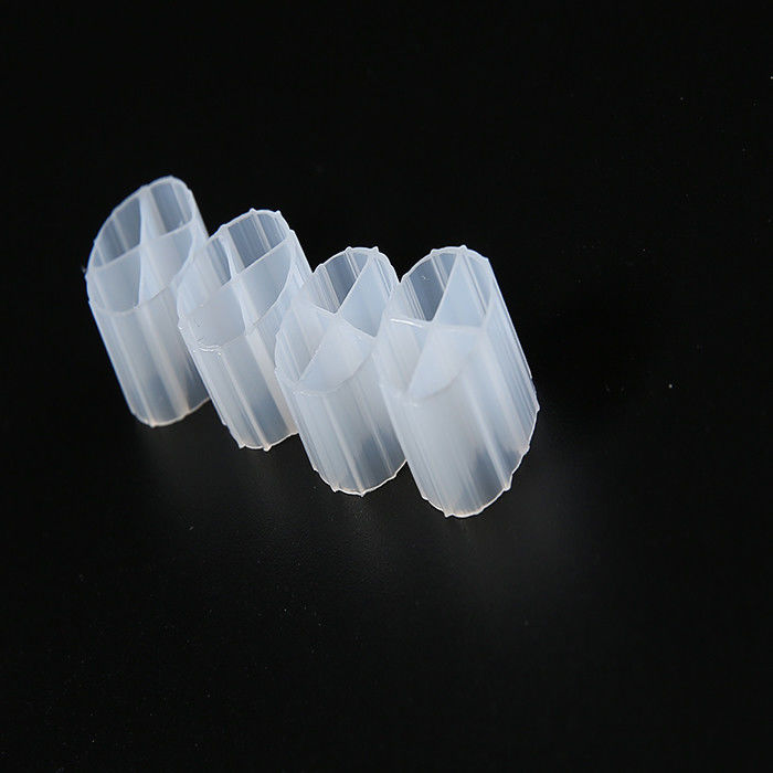 Medi filtranti HDPE K1 di colore bianco e ecologico con materiale HDPE per le acque reflue