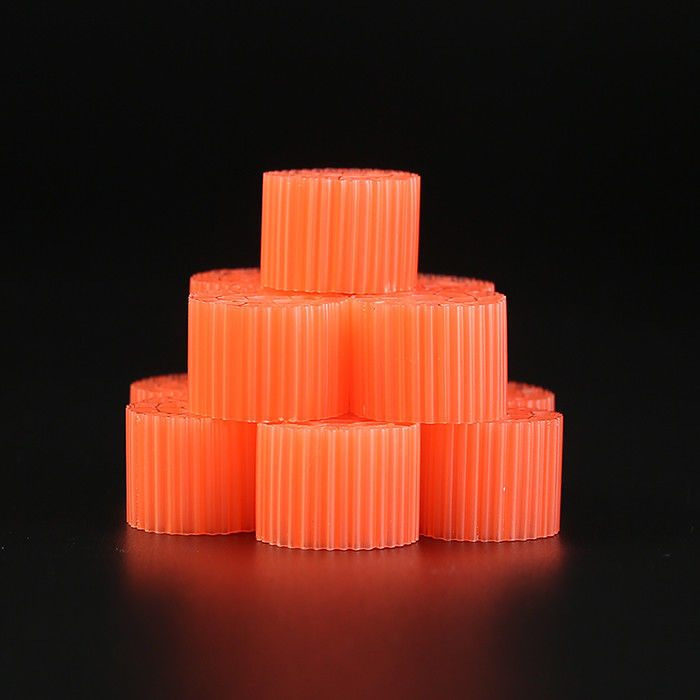 MBBR Biofilter Media Plastic Filter Media 0,96 - 0,98 g/cm3 Densità e colore bianco