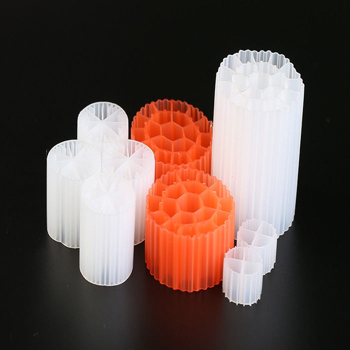 Colore bianco PE07 HDPE K1 Medi filtri mobili Reattore a biofilm