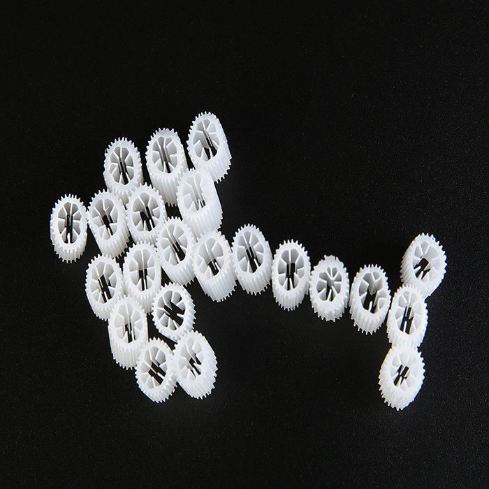 7 fori filtro galleggiante media HIPS materiale Biocella di plastica per le acque reflue industriali