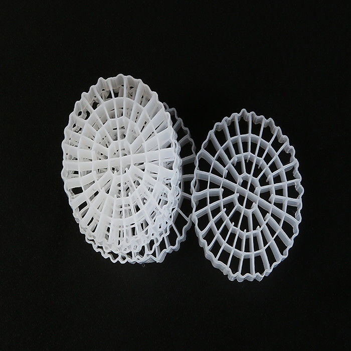 Super decarborizzazione MBBR Trattamento dell'acqua filtro galleggiante 25 mm x 4 mm