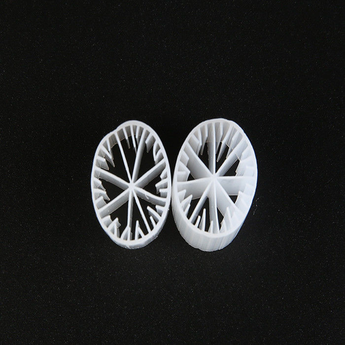 Materiale HDPE vergine MBBR Bio Media Bianco Colore 15*15mm Dimensione per acque reflue
