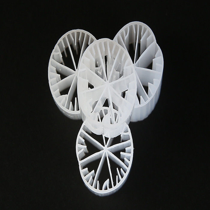 Medi filtri in HDPE Medi filtri galleggianti MBBR Bianco 15 mm x 15 mm
