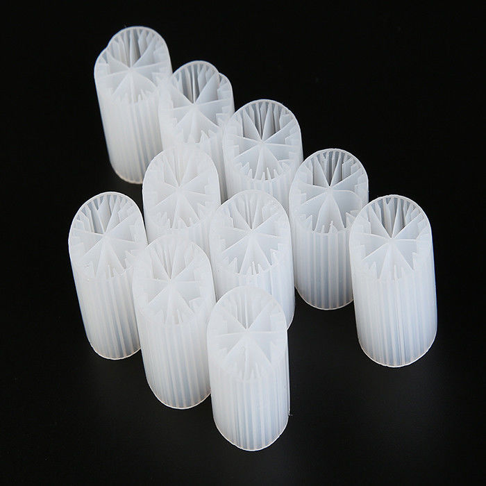 Pesca stagno vergine HDPE Biocell Filter Media Bianco colore Buona superficie