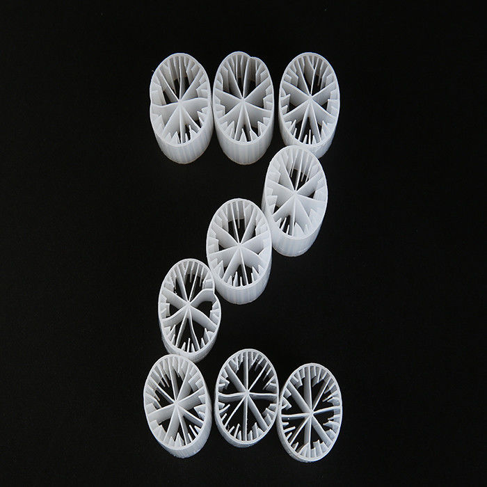 15 mm x 15 mm MBBR K1 Filter Media Virgin HDPE con buona superficie