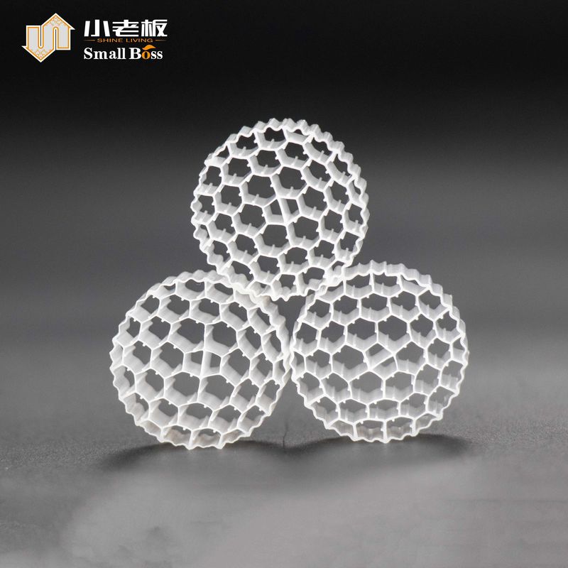 Mbbr Bio Filter Media Carrier per il trattamento delle acque degli stagni