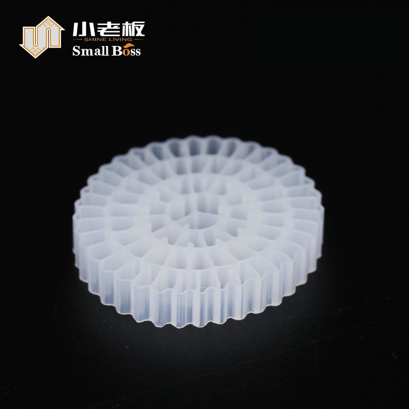 MBBR Biofilm media Portatori mbbr Biofilter media K1K3K5 virgin PE Reattore a biofilm per impianti di trattamento delle acque reflue RAS acquacoltura