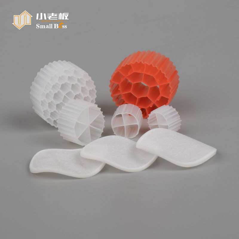 PE02 Trattamento biologico delle acque reflue Tecnica Mbbr Filtro Media PE Materiale polimerico SBR Tecnologia