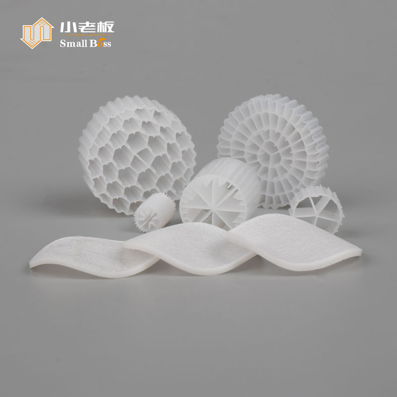 PE02 Trattamento biologico delle acque reflue Tecnica Mbbr Filtro Media PE Materiale polimerico SBR Tecnologia
