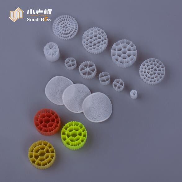 Mbbr Media Biofilm PE38 Micro Media Filtro Biologico Mbbr Trattamento delle acque reflue