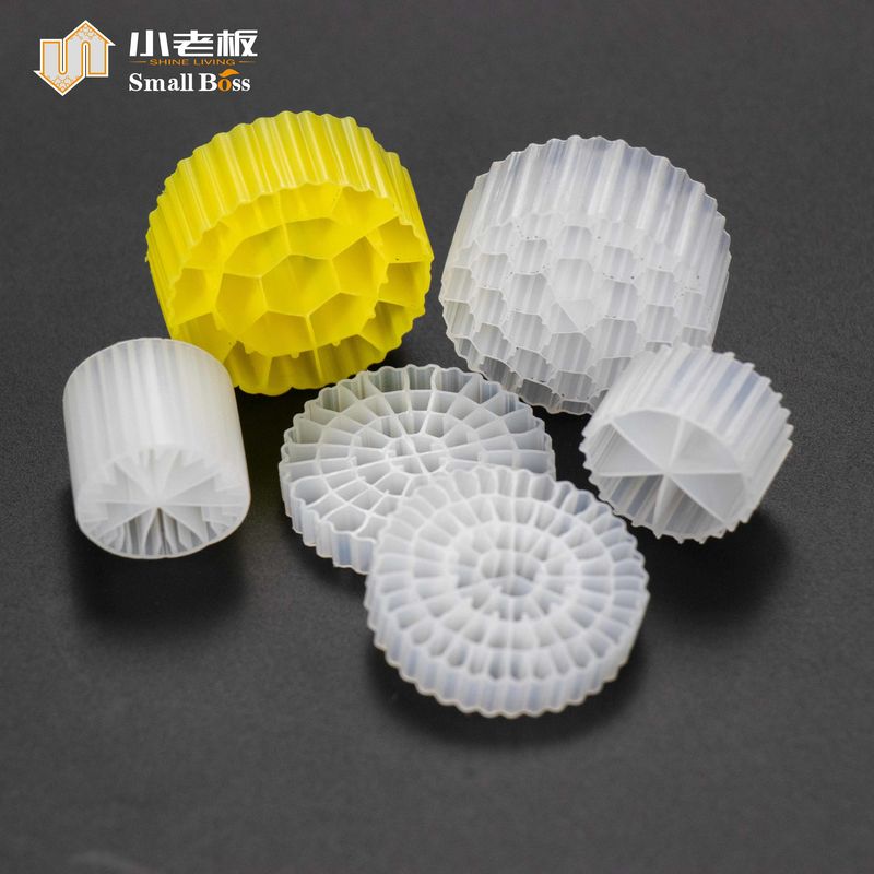 PE75 Biocell Filter Media per il processo di nitrificazione con grande area superficiale e rapida formazione di biofilm