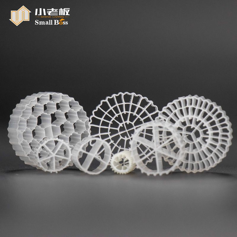 PE75 Biocell Filter Media per il processo di nitrificazione con grande area superficiale e rapida formazione di biofilm
