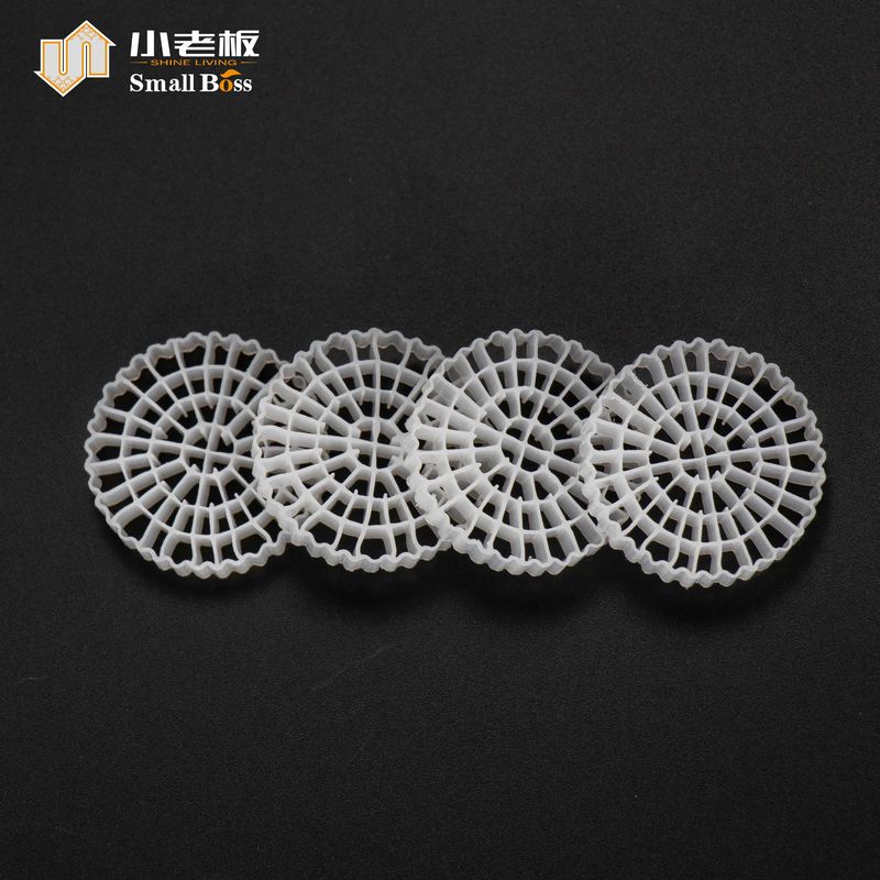 PE75 Biocell Filter Media per il processo di nitrificazione con grande area superficiale e rapida formazione di biofilm