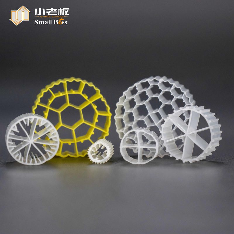 PE75 Biocell Filter Media per il processo di nitrificazione con grande area superficiale e rapida formazione di biofilm