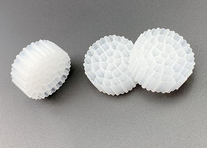 Colore bianco 25*10 mm PE Mbbr filtro galleggiante