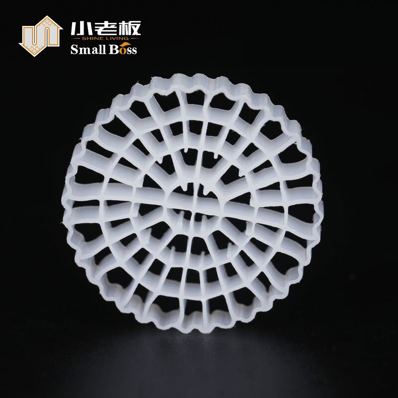 Resistenza agli urti Materiale plastico MBBR Biocell Filter Media Superficie alta Per RAS