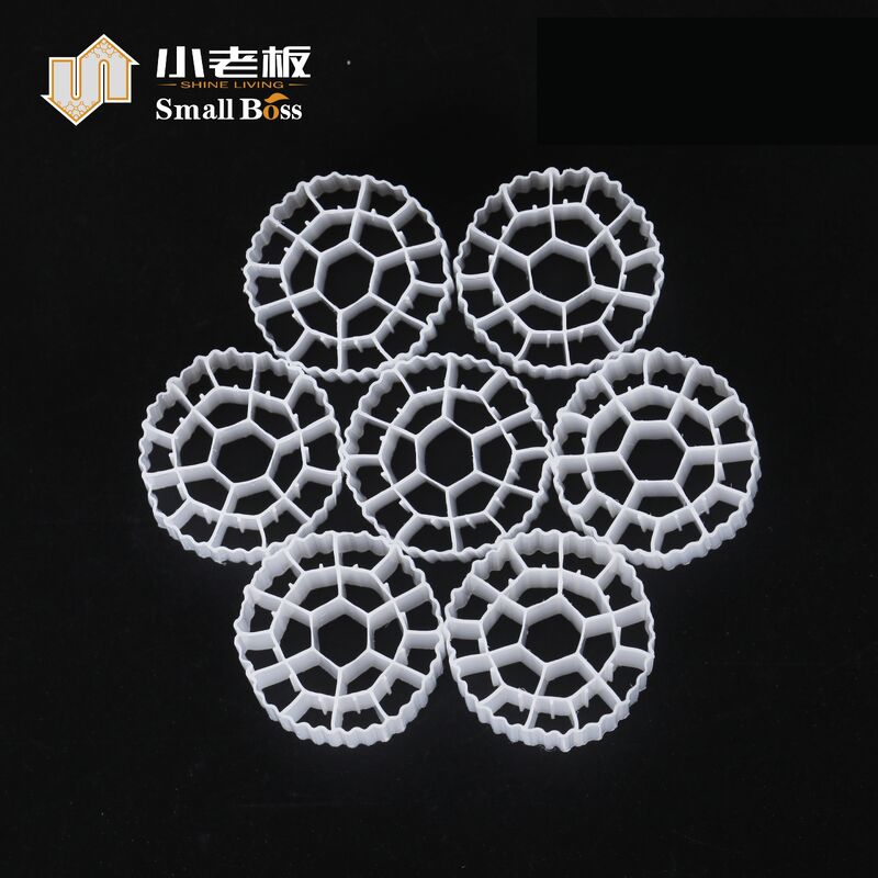 Medi filtranti bianchi MBBR K3 HDPE RAS Medi galleggianti