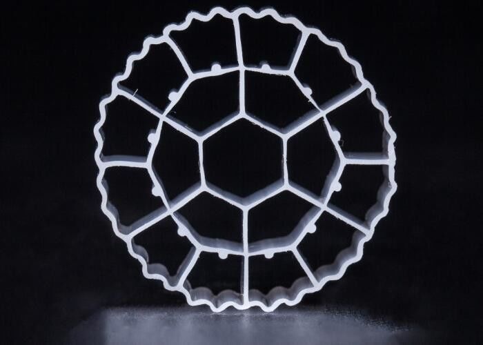 Trattamento delle acque reflue Biologiche Bio Ball Filter Media Mbbr Peso personalizzato