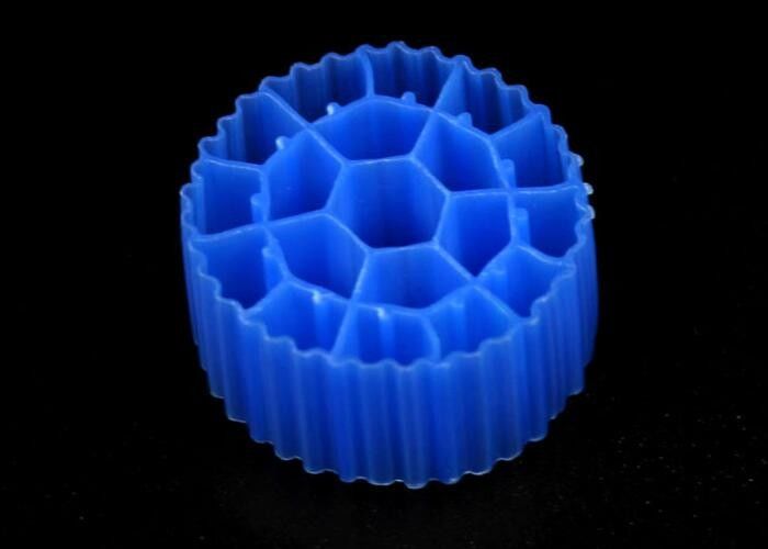 Materiale di plastica MBBR Biocell BIO Ball Filter Media per la resistenza agli urti RAS