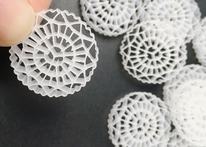 Biochips di colore bianco 25*5mm hdpe