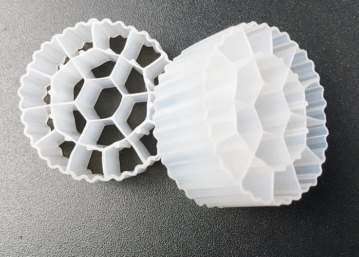 19 fori 25*10 mm Biomassa bianca Filtro Portatore Biofilm UV resistente