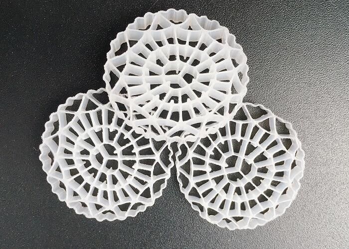 PE63 a forma di fiore MBBR Bio Media con grande superficie 1200m2/m3 superficie