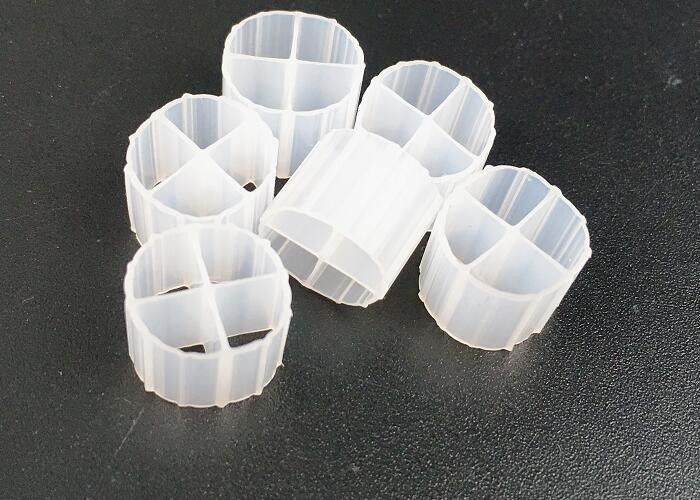 mbbr plastica per stagno di koi biofoni galleggianti per il trattamento delle acque reflue in hdpe