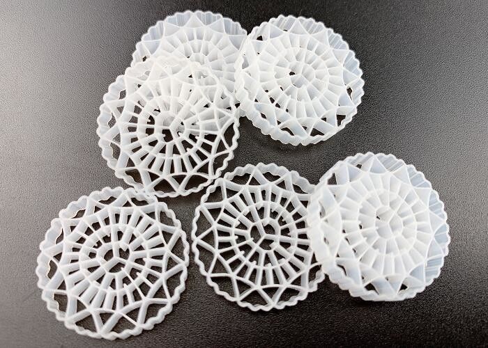 Kaldnes K5 HDPE 1600m2/M3 Grande superficie Biopipe MBBR Filtro galleggiante