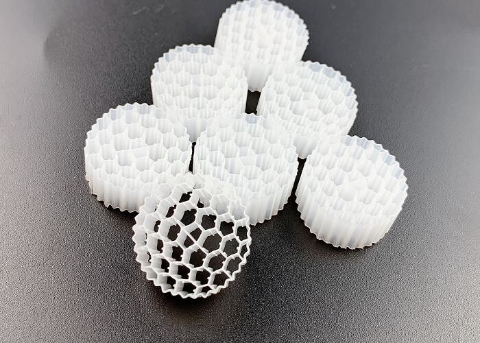 Biomasse sospesa per film a velocità eccellente MBBR Kaldnes Filter Media