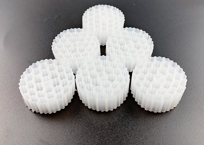 Biomasse sospesa per film a velocità eccellente MBBR Kaldnes Filter Media